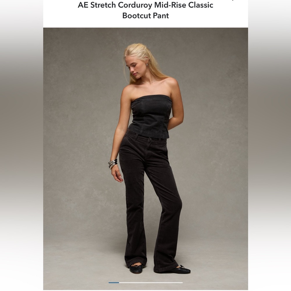 American Eagle Outfitters Black Boot Cut Pants